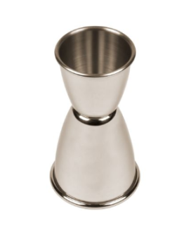 47 RONIN JIGGER JAPANESE STYLE SILVER PLATED 20/40 ML