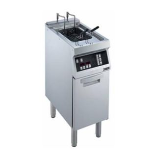 Zanussi MODULAR COOKING RANGE LINE FRITÖS. EL. GOLVMODELL. 400MM. 15L. V-FORMADE BASSÄNGER. DOLDA ELEMENT. UNDERSKÅP. PROGRAMMERBAR. AU