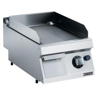 Zanussi STEKHÄLL, GAS. BÄNKMODELL. 400MM. SLÄT KROMHÄLL. GASOLDYSOR BIFOGAS