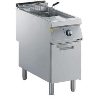 zanussi MODULAR COOKING RANGE LINE FRITÖS. EL. GOLVMODELL. 400MM. V-FORMAD BASSÄNG (15L). DOLDA ELEMENT