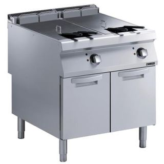 Zanussi MODULAR COOKING RANGE LINE FRITÖS. EL. GOLVMODELL. 800MM. 2 BASSÄNGER (18+18L). SYNLIGA ELEMENT