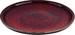 GLOW Plate flat coup round 15cm