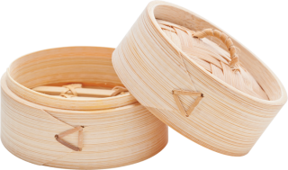 BAMBOO STEAMER ROUND 15 CM