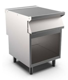 ARBETSBÄNK HS MARENO M1-90 EN96CG - rostfri draglåda 100 mm djup underskåp exkl. dörr 600 × 920 × 900 mm