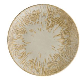 BONNA SNELL SAND TALLRIK GOURMET FLAT D27CM 12 PACK