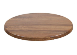 BORDSKIVA TOPALIT Ø60 TEAK