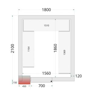 CRNF1821 SHELF RACK SYSTEM KIT