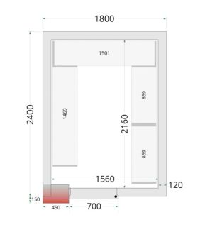 CRNF1824 SHELF RACK SYSTEM KIT