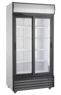 KYLSKÅP MED GLASDÖRR, DISPLAYKYL SD 1002SLE SKJUTDÖRR SCAN COOL 764L