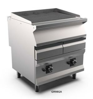 GASGRILL MARENO M1-90 GR98GA - 2 zoner, 4 st vändbara grillgaller - 800 × 920 × 900 mm