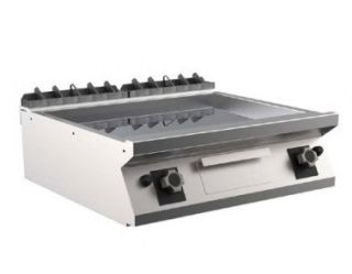 KROMSTEKHÄLL GAS MARENO M1-90 FT98GLCT - 2 zoner, slät stekyta, termostatreglerad - 800 × 920 × 250 mm