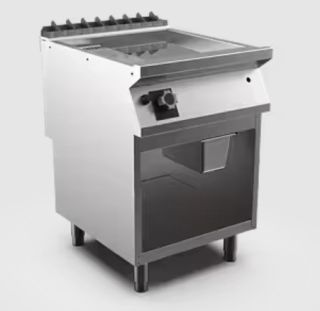 KROMSTEKHÄLL RÄFFLAD GAS HS MARENO M1-70 FT76GMCG - 1 zon, 1/3 räfflad stekyta - 600 × 750 × 900 MM