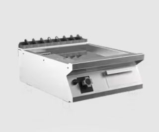 KROMSTEKHÄLL RÄFFLAD GAS MARENO M1-70 FT76GMCT - 1 zon, 1/3 räfflad stekyta - 600 × 750 × 250 mm