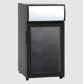 KYLSKÅP MED GLASDÖRR, DISPLAYKYL SC 51 BE SCAN COOL 59L