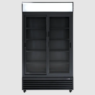 KYLSKÅP MED GLASDÖRR, DISPLAYKYL SD 1002 BSLE SCAN COOL 764L