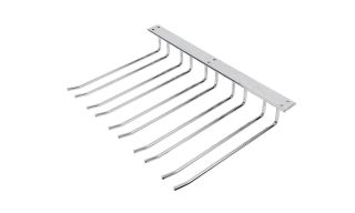 LIDO GLASHÄNGARE 300 MM / TAKMONTAGE KROM