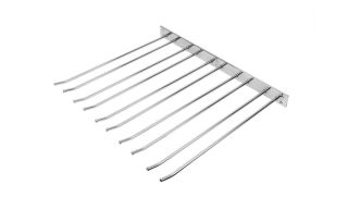 LIDO GLASHÄNGARE 400 MM / VÄGGMONTAGE KROM