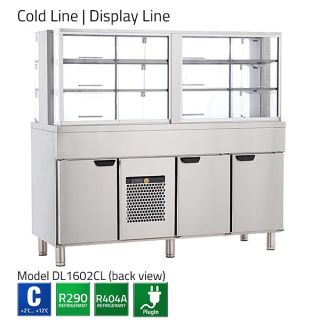 DISPLAY LINE KYLDA OCH NEUTRALA EXPONERINGSMONTRAR DL 1602CL SM - PORKKA