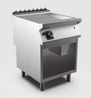 SATIN-KROMSTEKHÄLL GAS HS MARENO M1-70 FT76GLCSG - 1 zon, slät stekyta - 600 × 750 × 900 mm