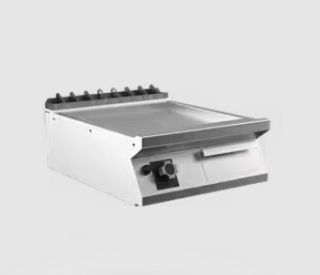 SATIN-KROMSTEKHÄLL GAS MARENO M1-70 FT76GLCST - 1 zon, slät stekyta - 600 × 750 × 250 mm