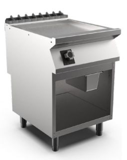 SATIN-KROMSTEKHÄLL HS MARENO M1-90 FT96ELCSG - 1 zon, slät stekyta - 600 × 920 × 900 mm