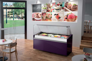 SKOPGLASSDISK E-LINE ICE 1650 MED RAKT GLAS - PORKKA