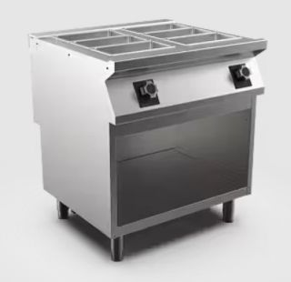 VATTENBADSVÄRMERI HS MARENO M1-90 BA98EG - 2/1 GN, lös insatsbotten - 800 × 920 × 900 mm