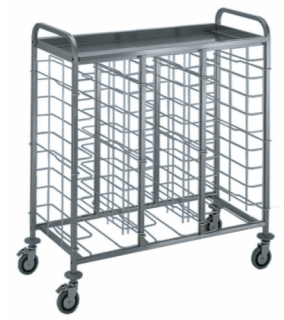 ZANUSSI SERVERINGSVAGNAR KANTINVAGN FÖR 30 ST GN 1/1 ELLER EN KANTINER DELNING 105 MM