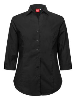 SKJORTA STRETCH 3/4-ÄRM DAM