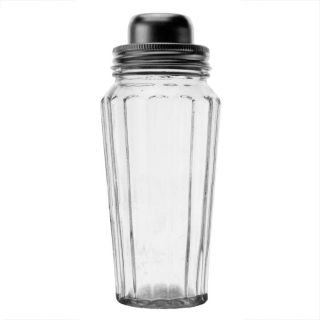 2PCS GLASS SHAKER PANELED 695ML