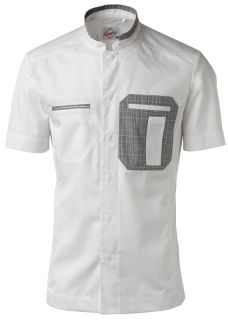 KOCKSKJORTA KORT ÄRM