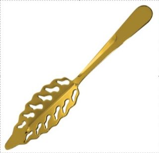 47 RONIN ABSINTHE SPOON GOLD 163 MM