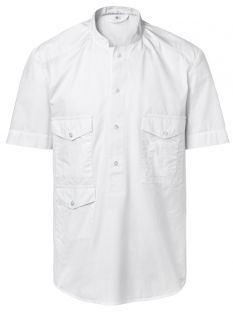 KOCKSKJORTA KORT ÄRM UNISEX