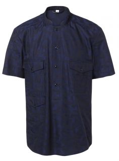 KOCKSKJORTA KORT ÄRM UNISEX