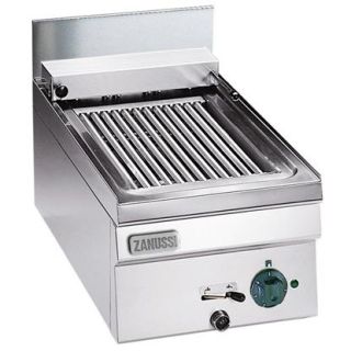 ZANUSSI MODULAR COOKING GRILL ELEKTRISK - 1/2 MODUL. ROSTFRITT GALLER