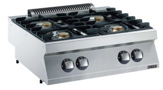 Zanussi MODULAR COOKING GASSPIS. BÄNKMODELL. 800MM EVO700