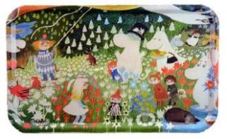 BRICKA BJÖRKFANER MED DIGITALTRYCK 53x32 REKT