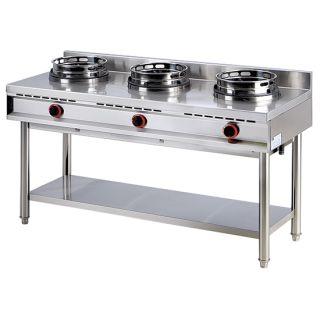 WOK 3 GASBRÄNNARE