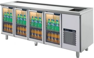 BARKYLBÄNK-4 GLASDÖRRAR CL-B2S C2060 - PORKKA