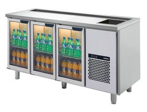 BARKYLBÄNK - 3 GLASDÖRRAR CL-B2S C1660 - PORKKA