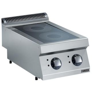 Zanussi MODULAR COOKING INDUKTIONSSPIS. BÄNKMODELL. 400MM. 2 VÄRMEZONER (2X3,5KW)