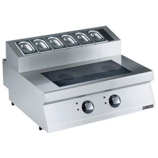 Zanussi MODULAR COOKING EVO700 2 FRONTAL HOT PLATE ELECTRIC INDUCTION COOKING TOP RANGE