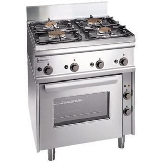 Zanussi MODULAR COOKING 4 BRÄNNARE MED ELEKTRISK VARMLUFTSUGN (2,5 KW) SCFGE700