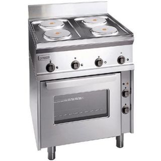Zanussi MODULAR COOKING 4 RUNDA PLATTOR (DIAMETER 185MM) MED ELEKTRISK VARMLUFTSUGN (2,5 KW). INKL. 1ST GALLER OCH 1ST KANTI