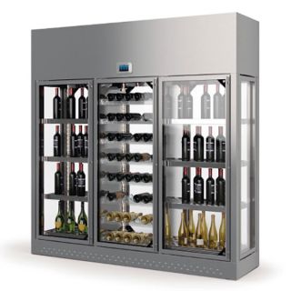 VINKYLSKÅP WINE LIBRARY ISLAND (HÖJD 220 CM) WL 3P / 220 - COLIA