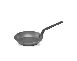 AGNELLI STEKPANNA LYONNESE 32CM BLACKSTEEL.