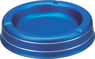 ASHTRAY ALUMINIUM BLUE D 174 MM