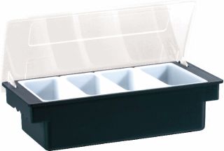 COCKTAIL DISPENSER PLASTIC 4 INSERTS