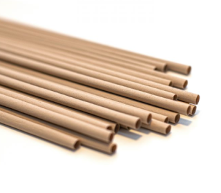 BAMBOO STRAWS (SOFT) Ø6 X 230 MM