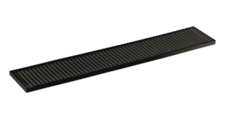 BAR MAT BLACK 53 x 10 x 1 CM